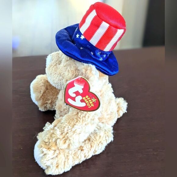 $5 Item! 2006 Ty Independence the Bear Beanie Baby - Picture 2 of 10